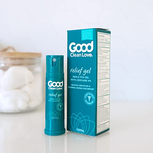 Good Clean Love Feminine Care Set - Fast-Acting Pain Relief, Botanical Ingredients - 1 Oz