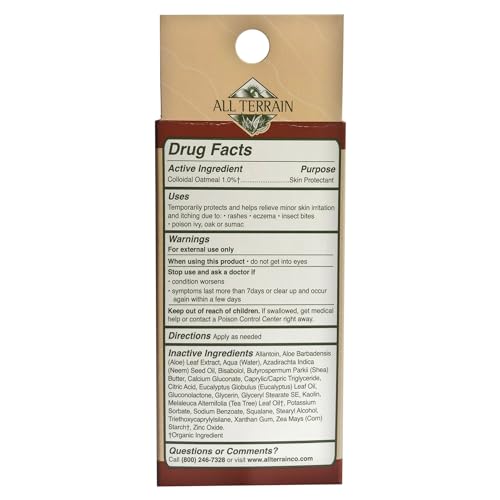 All Terrain Itch Relief Spray - Soothes Skin Irritation with Colloidal Oatmeal - 2oz