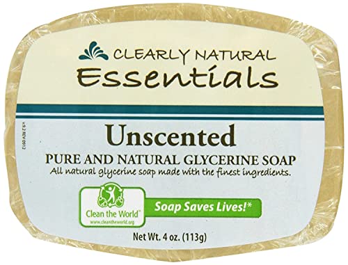 Glycerine Bar Soap - Hypoallergenic, Gluten-Free, 4 oz (Pack of 2), No SLS/SLES