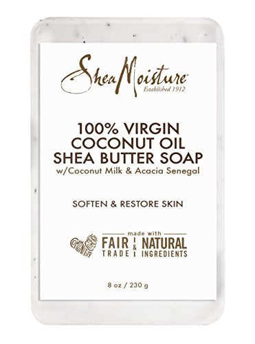 SheaMoisture Bar Soap - Nourishing Coconut Oil & Milk, Softens Skin - 8oz