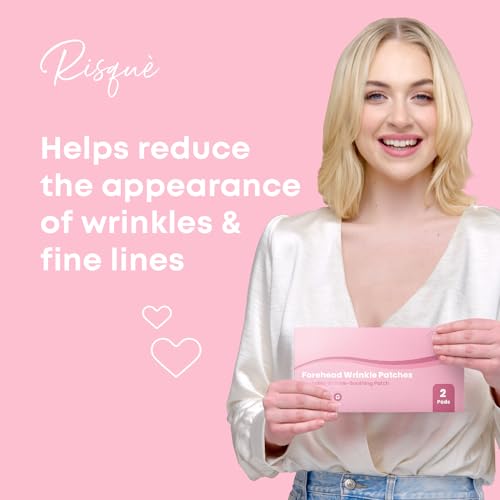 Reusable Forehead Wrinkle Patches - Reduces Fine Lines, Multi-Use & Effective - 2 Patches