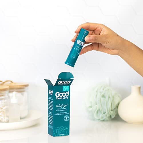 Good Clean Love Feminine Care Set - Fast-Acting Pain Relief, Botanical Ingredients - 1 Oz
