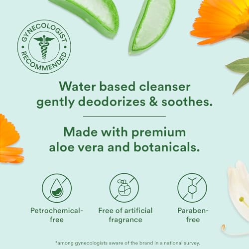 Good Clean Love Rebalance Feminine Wipes - Moisturizing, pH-Balanced, Aloe - 24 Biodegradable