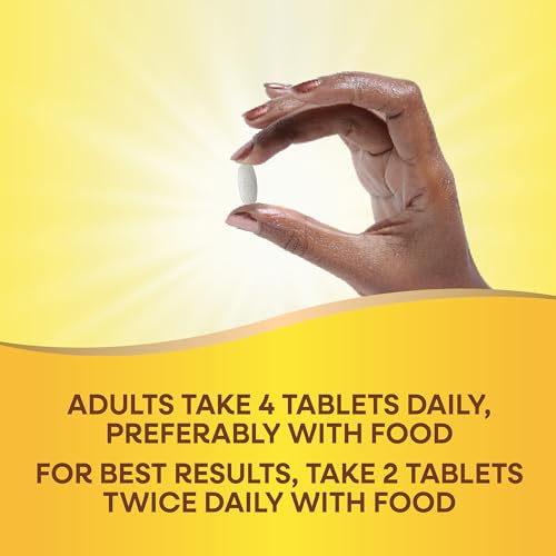 Nature's Way Alive! Vitamin D & K2 Supplement - Bone Support, Plant-Sourced Calcium - 120 Tablets