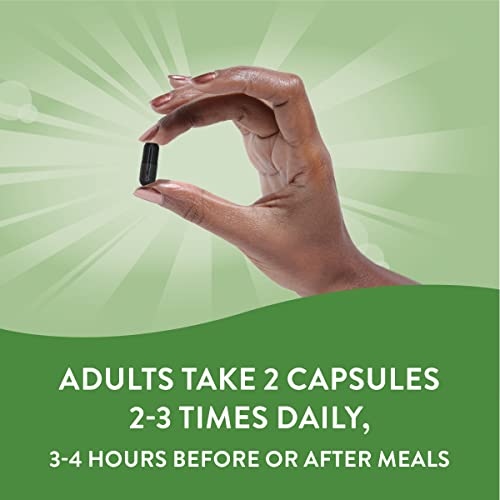 Nature's Way Digestive Enzyme Blend - Binds Gas & Unwanted Materials, Gluten-Free - 100 Capsules