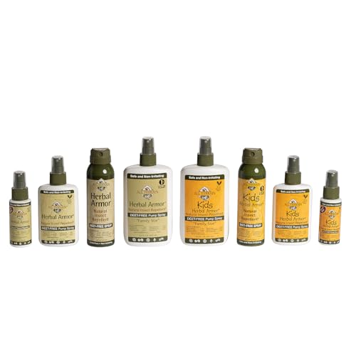 Herbal Armor Insect Repellent - Plant-Based, Safe for Family & Pets, 6 Essential Oils - 2oz