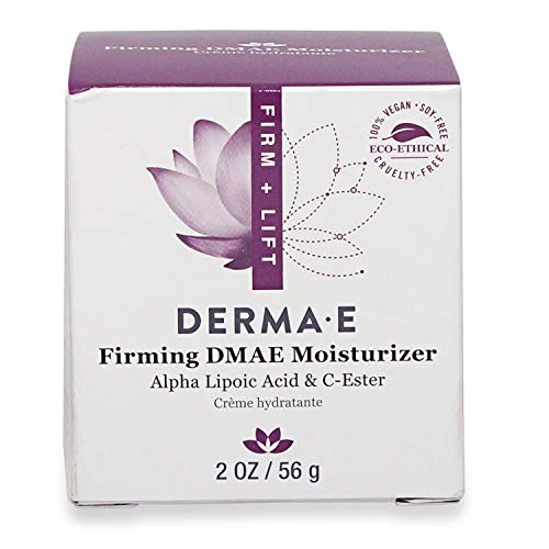 Derma E Firming DMAE Face Moisturizer - Hydrating, Minimizes Wrinkles, Vegan - 2oz