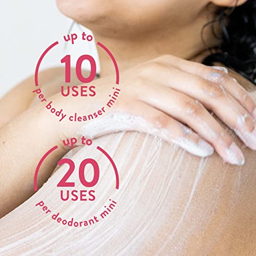 Ethique Body & Hair Mist Gift Set - Vegan, Cruelty-Free, Recyclable Packaging - 3 Travel Bars 1.59oz