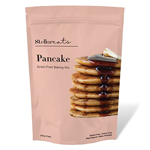 Stellar Eats Pancake Mix - Gluten-Free, Plant-Based, Non-GMO, Almond Flour - 1 Pack