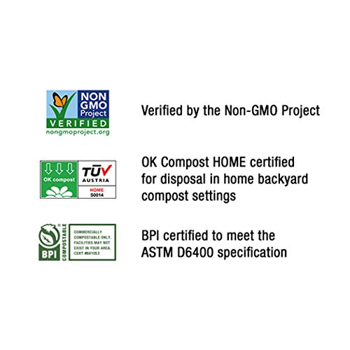 BioBag Compostable Produce Bags - Durable & Certified for Organics Programs - 15x17, 1120 Count