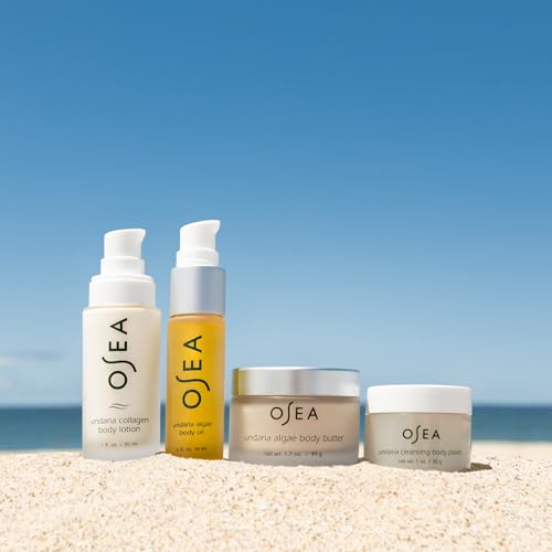 OSEA Undaria Body Care Set - Nourishing Hydration & Firming for Radiant Skin - 4 Travel Sizes
