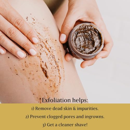 Untamed Naturals Body Scrub - Exfoliating & Moisturizing with Plant-Based Ingredients - 8oz