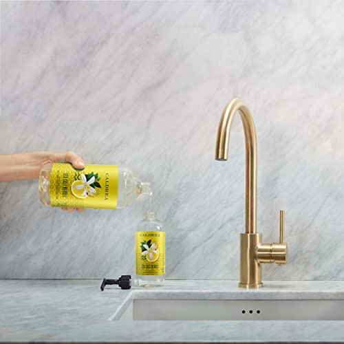 Caldrea Hand Soap Refill - Gentle Cleanser with Aloe Vera, Olive Oil & Sea Salt Neroli - 32oz
