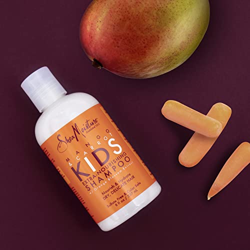 SheaMoisture Kids Shampoo & Body Wash - Nourishing Coconut Oil & Shea Butter, 8oz