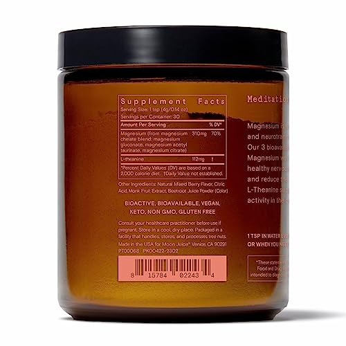 Magnesi-Om Supplement - Supports Calm, Relaxation & Regularity, Sugar-Free Berry Flavor - 12oz