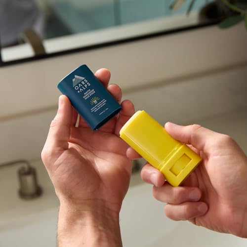 Oars + Alps Matte Sunscreen Stick SPF 50 - Broad Spectrum Protection, Water Resistant - 0.6oz