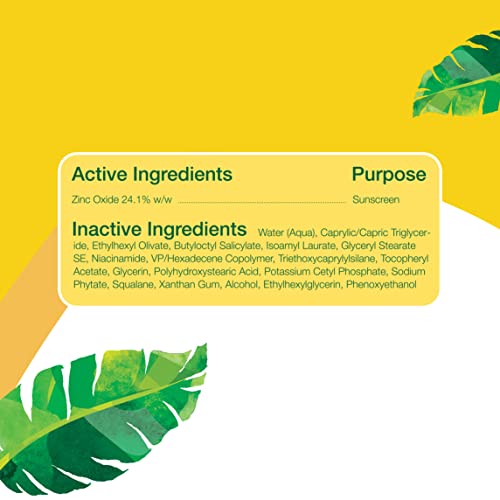 Alba Botanica Mineral Sunscreen for Face - SPF 50, Water-Resistant, Hypoallergenic - 2 fl oz