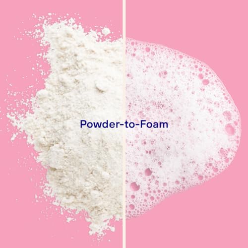 Plant-Powered Foaming Powder Shampoo - Hydrates Dry Hair, Vegan, Recyclable Aluminum - 3.5oz