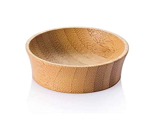 Bambu Reusable Bamboo Condiment Cups - Non-Toxic, Stylish, Durable - Pack of 4
