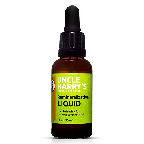 Uncle Harry's Oral Care Set - Strengthens Enamel & Freshens Breath, Natural Ingredients - 1 oz