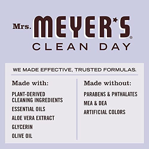 Mrs. Meyer's Hand Soap Refill - Lavender Scent, Plant-Derived, 33 oz, Cruelty-Free