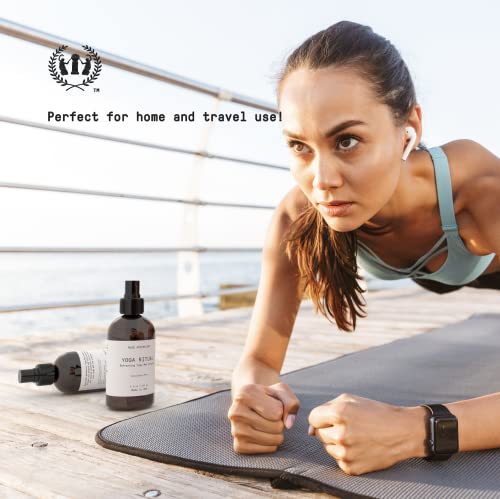 Yoga Mat Cleaner | Aromatic, 8 oz, Infused with Essential Oils
