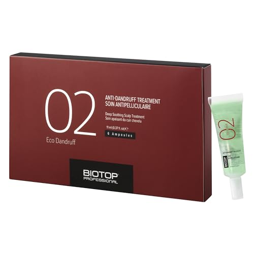 Biotop Professional Scalp Treatment - Multi-Vitamin Dandruff Relief for Itchy Oily Scalps - 0.67oz