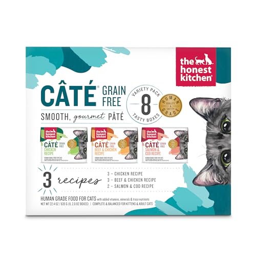 The Honest Kitchen Câté™ High-Protein Grain-Free Wet Cat Food Variety Pack - 2.8oz, 8-Pack