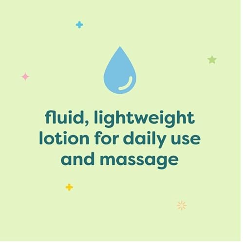 Babyganics Infant Moisturizer - Lightweight Hydration for Delicate Skin - 8oz Pump Bottle
