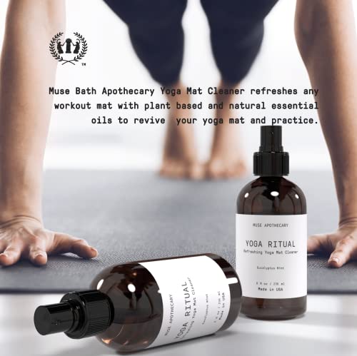 Yoga Mat Cleaner | Aromatic, 8 oz, Infused with Essential Oils
