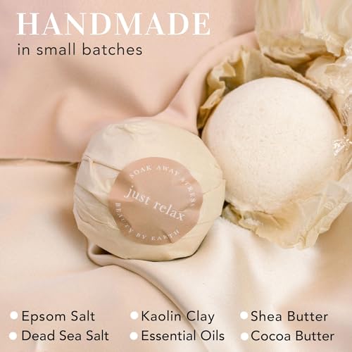 USA Handmade Bath Bomb Gift Set - Natural Ingredients, Relaxing Spa Experience - 6 Pack