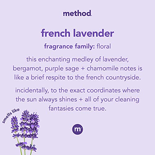 Method All-Purpose Cleaner - Plant-Based, Cruelty-Free, Lavender Scent - 28oz Recycled Bottle