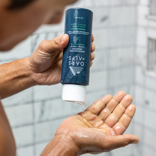 Oars + Alps Men's Body Wash & Shampoo Kit - Hydrating, Moisturizing, Tea Tree Infusion - 12oz