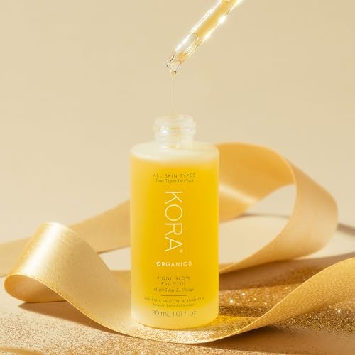 KORA Organics Skin Care Set - Nourishing Noni Glow Oil, Turmeric Mask, Cleansing Oil - 3 Items