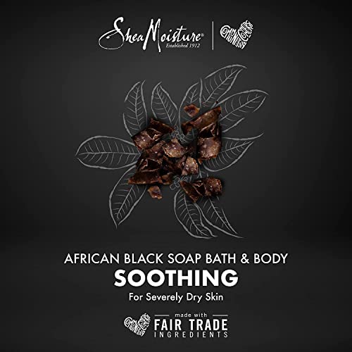 SheaMoisture Bar Soap - Cleans, Moisturizes, Soothes Dry Skin, Fair Trade Shea Butter - 8oz, 6 Count