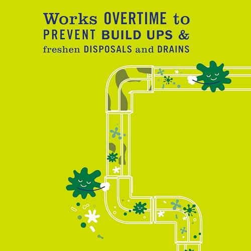 Mrs. Meyer's Probiotic Drain Cleaner - Prevents Buildup, Fresh Lemon Verbena Scent - 32 Fl Oz