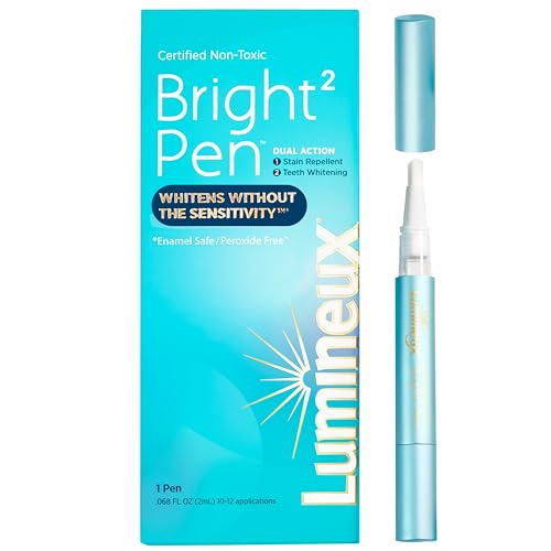 Lumineux Teeth Whitening Pen - Enamel Safe, Removes Stains from Coffee & Tea - 1 Pack