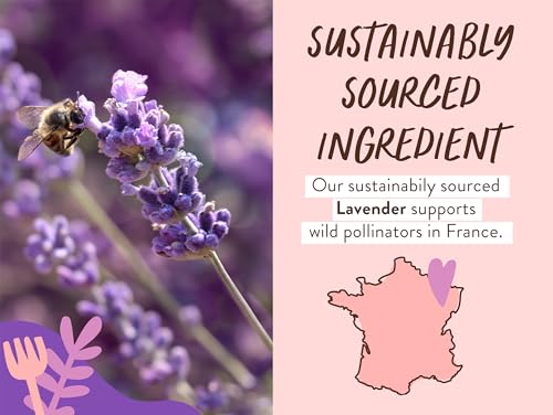 Babo Botanicals Calming Lavender Bubble Bath & Wash - Soothes Sensitive Skin, EWG Verified - 8oz