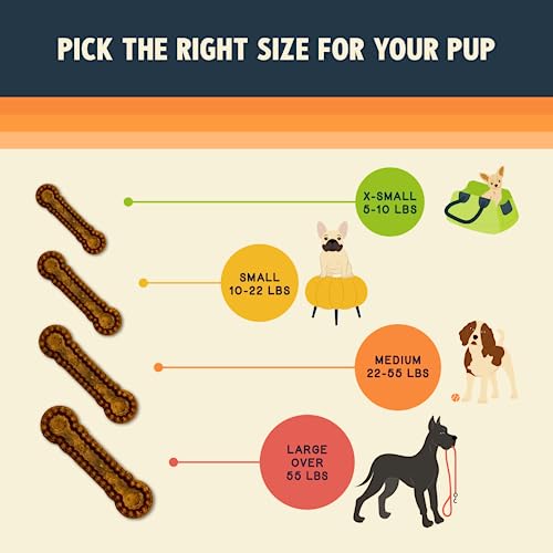 Jiminy's Dog Treat - Teeth Cleaning, Cinnamon Flavor, No Artificial Additives - 12ct