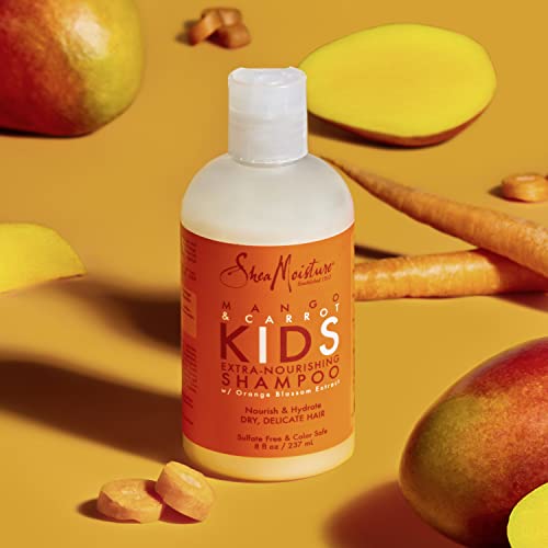 SheaMoisture Kids Shampoo & Body Wash - Nourishing Coconut Oil & Shea Butter, 8oz