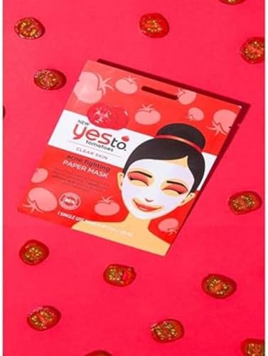 Yes To Tomatoes Face Mask - Detoxifies & Controls Blemishes, Plant-Based - 1 Count
