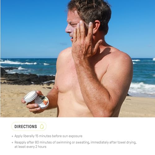 Raw Elements Mike Fields SPF 30 Sunscreen - Broad-Spectrum, Reef-Friendly, Water-Resistant - 1.8oz