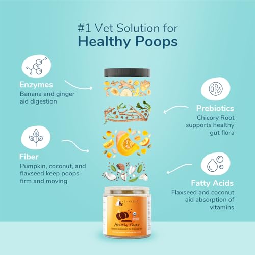 kin+kind Dog Supplement Set - Boosts Immunity, Healthy Skin & Coat, Joint Support - 4 Pack, 8oz