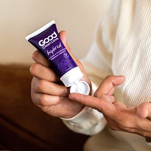 Good Clean Love Personal Lubricant - Long-Lasting Hydration with Hyaluronic Acid - 1.69 Oz (2-Pack)