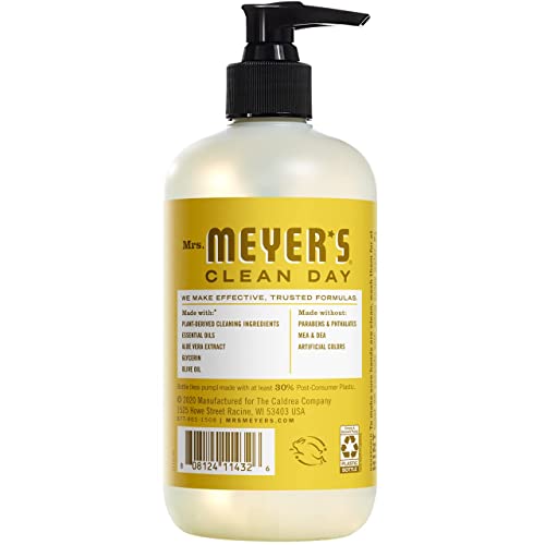 Mrs. Meyer's Holiday Hand Soap Bundle - Gentle Cleansing, Moisturizing, Festive Scents - 4 Pack