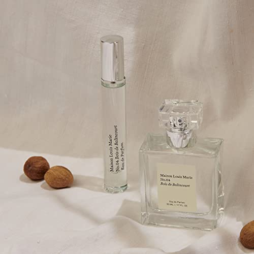 Maison Louis Marie Perfume - Sandalwood & Cedarwood, Vegan & Non-Toxic - Travel Spray 0.3 fl oz