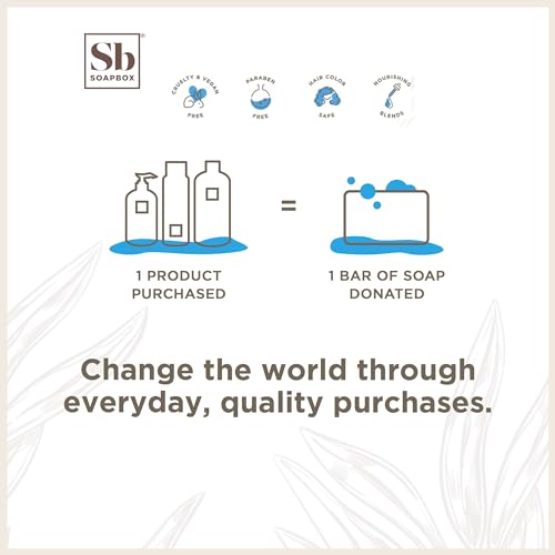 Soapbox Heat Protectant Spray - Boost Shine, Control Frizz, Vegan, Color Safe - 8oz