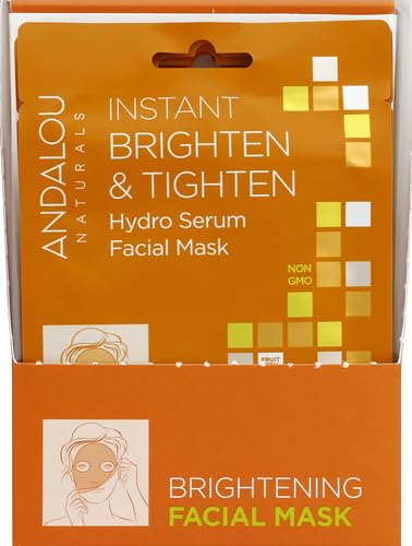 Andalou Naturals Face Mask - Hydrating Serum for Brighter, Balanced Skin - 0.6oz