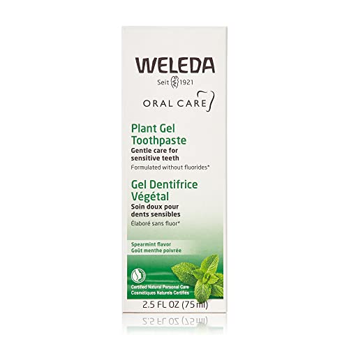 Weleda Plant Gel Toothpaste - Natural Relief for Sensitive Teeth, Mint Flavor - 2.5oz