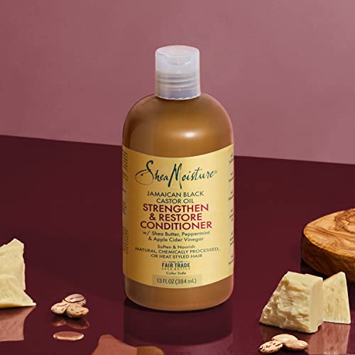 SheaMoisture Conditioner - Nourishes & Smooths Hair, Detangles & Controls Frizz - 13 oz